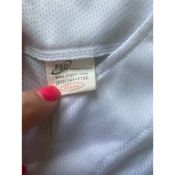 San Diego Padres Jersey Mens XL White 23 Gonzalez Stadium Promo - Picture 3 of 5